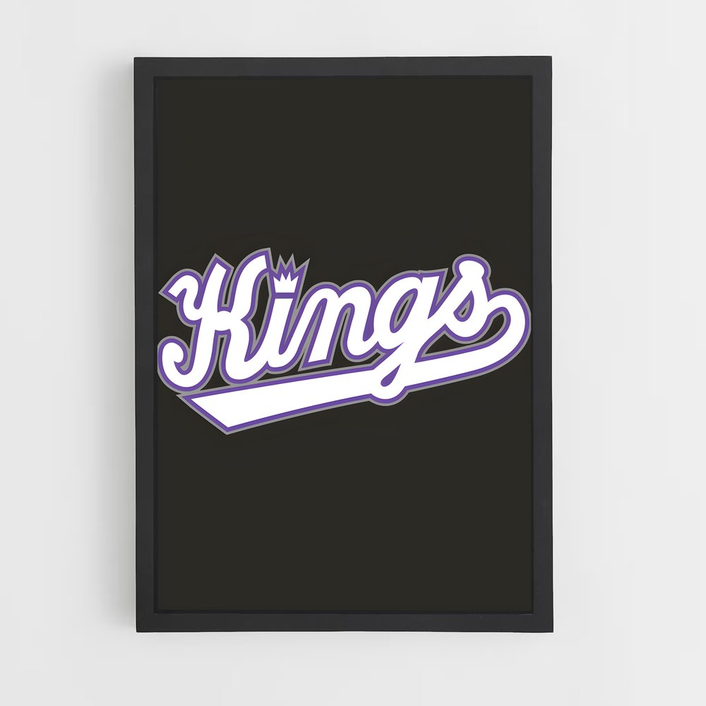 Poster Kings of Sacramento – affiche Basketball (vue 2)
